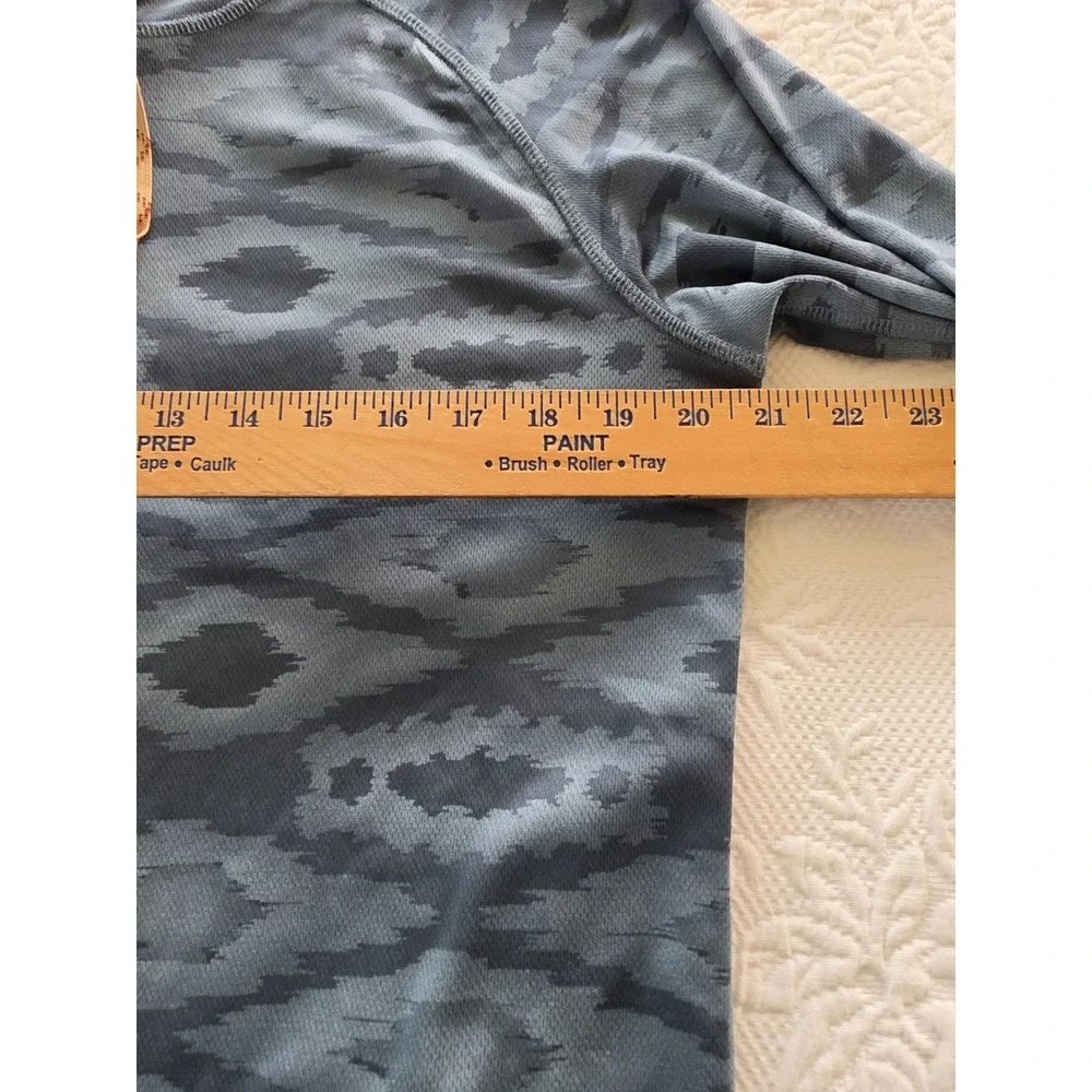 Howler Brothers Loggerhead UPF Gorpcore Hoodie Dark Slate Taki pattern Size M